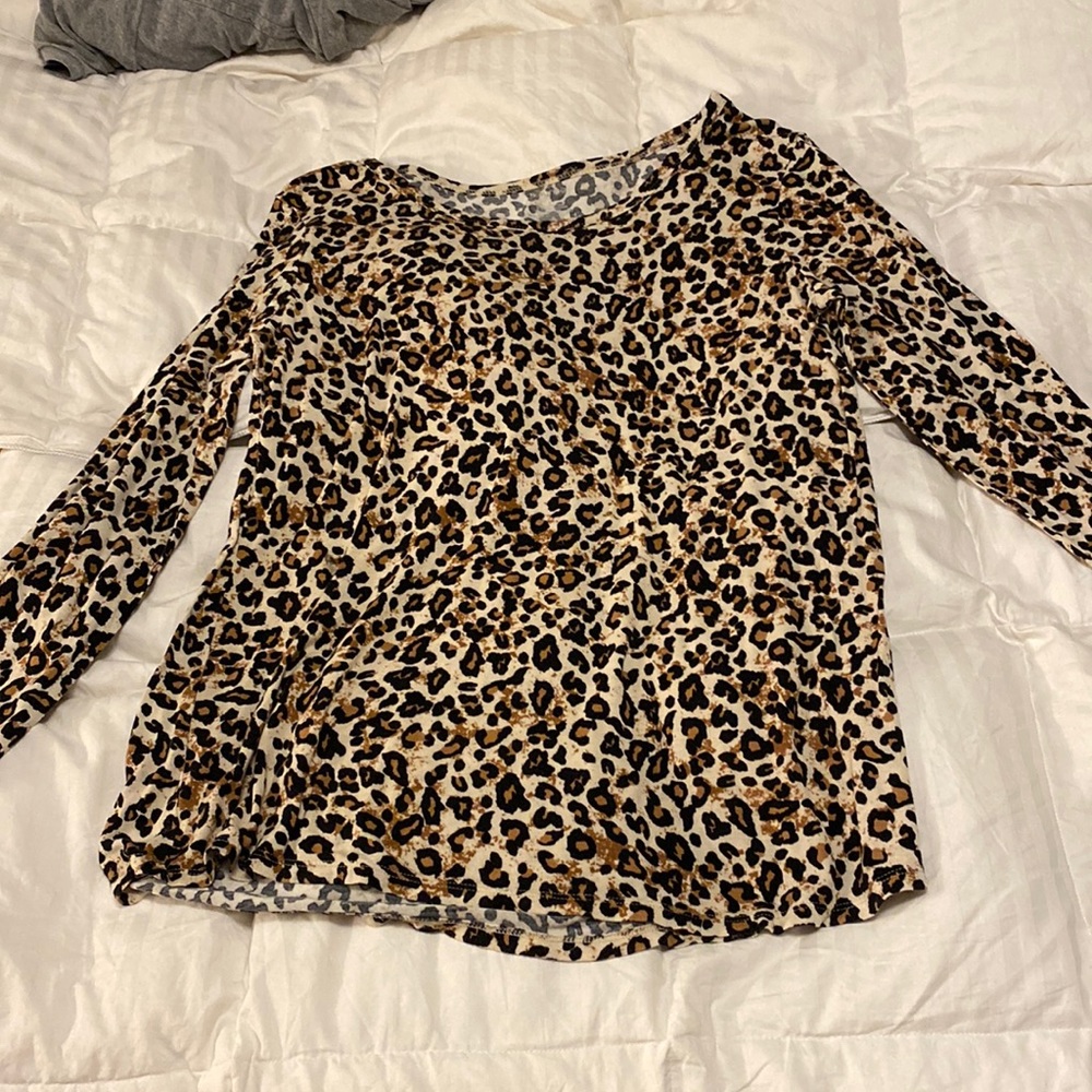 Leopard print shirt